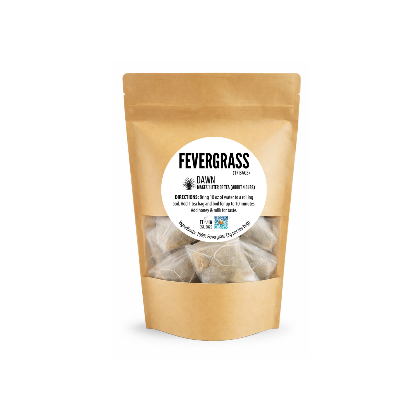 Fevergrass "Dawn" Pouch (17 tea bags)