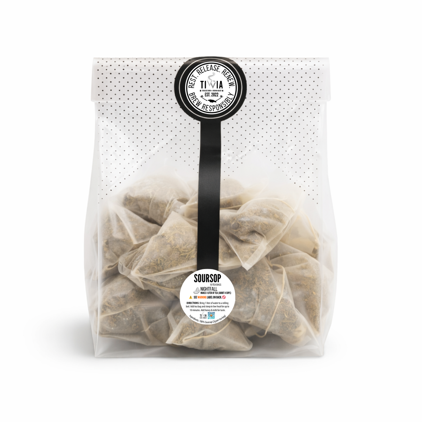 Soursop "Nightfall" Pouch (10 tea bags)